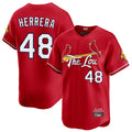 Johmsee St. Louis Cardinals #48 Ivan Herrera Player Red City Connect Limited Stitched Jerseys