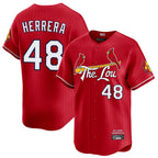 Johmsee St. Louis Cardinals #48 Ivan Herrera Player Red City Connect Limited Stitched Jerseys