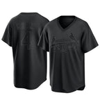 Johmsee St. Louis Cardinals #4 Yadier Molina Player Black City Connect T-shirt Stitched Jerseys