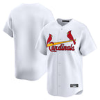 Johmsee St. Louis Cardinals Blank Player White Home Limited Stitched Jerseys
