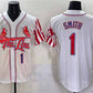 St. Louis Cardinals #1 Ozzie Smith White Independence Day Vapor Premier Limited Stitched Baseball Jersey