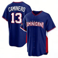Johmsee T.Bay Rays #13 Junior Caminero Player Royal 2026 World Classic Limited Stitched Jerseys