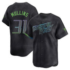 Johmsee T.Bay Rays #31 Cedric Mullins Player Black City Connect Home Limited Stitched Jerseys