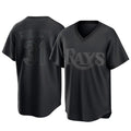Johmsee T.Bay Rays #31 Cedric Mullins Player Black Home Game Stitched Jerseys