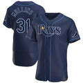 Johmsee T.Bay Rays #31 Cedric Mullins Player Navy Home Limited Elite Stitched Jerseys