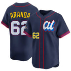 Johmsee T.Bay Rays #62 Jonathan Aranda Player Navy Limited American League All-Star Edition Stitched Jerseys