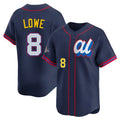 Johmsee T.Bay Rays #8 Brandon Lowe Player Navy Limited American League All-Star Edition Stitched Jerseys