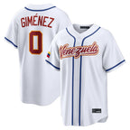 Johmsee T.Blue Jays #0 Andres Gimenez Player White 2026 World Series Classic Limited Stitched Jerseys