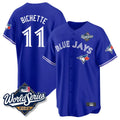 Johmsee T.Blue Jays #11 Bo Bichette Player Blue 2025 World Series Rush Limited Stitched Jerseys