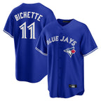 Johmsee T.Blue Jays #11 Bo Bichette Player Blue Rush Limited Stitched Jerseys