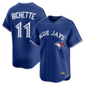 Johmsee T.Blue Jays #11 Bo Bichette Player Royal Limited Home Stitched Jerseys