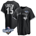 Johmsee T.Blue Jays #15 Chad Green Player Black 2025 World Series City Connect Limited Stitched Jerseys