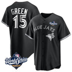 Johmsee T.Blue Jays #15 Chad Green Player Black 2025 World Series City Connect Limited Stitched Jerseys