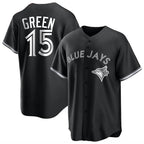 Johmsee T.Blue Jays #15 Chad Green Player Black City Connect Limited Stitched Jerseys