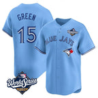 Johmsee T.Blue Jays #15 Chad Green Player Blue 2025 World Series Game Stitched Jerseys