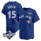 Johmsee T.Blue Jays #15 Chad Green Player Royal 2025 World Series Limited Stitched Jerseys