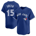 Johmsee T.Blue Jays #15 Chad Green Player Royal Home Limited Stitched Jerseys