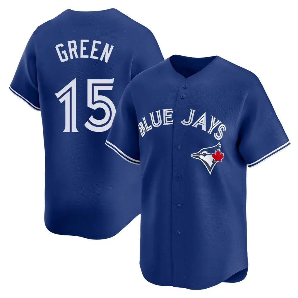 Johmsee T.Blue Jays #15 Chad Green Player Royal Home Limited Stitched Jerseys