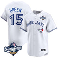 Johmsee T.Blue Jays #15 Chad Green Player White 2025 World Series Limited Stitched Jerseys