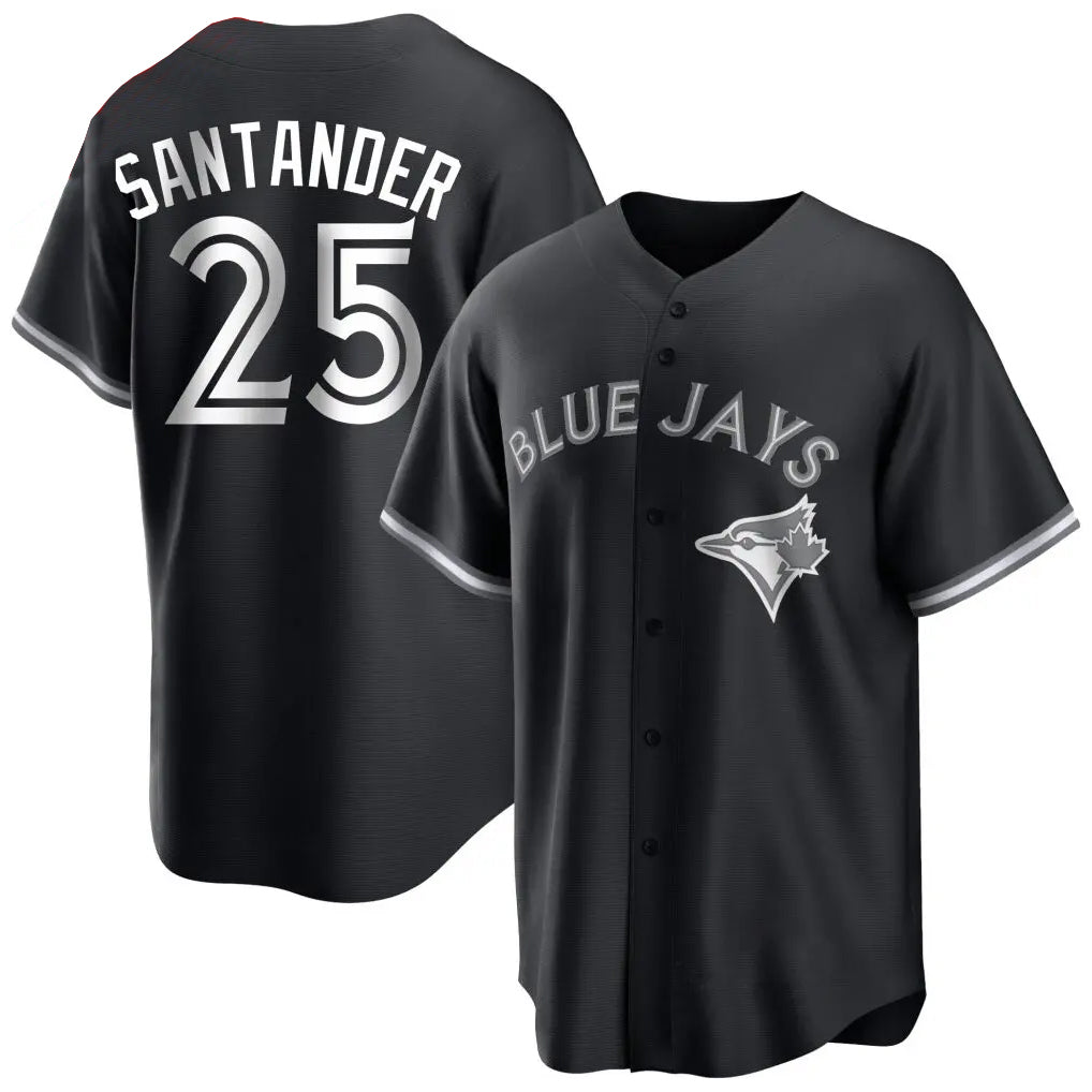 Johmsee T.Blue Jays #25 Anthony Santander Player Black City Connect Limited Stitched Jerseys