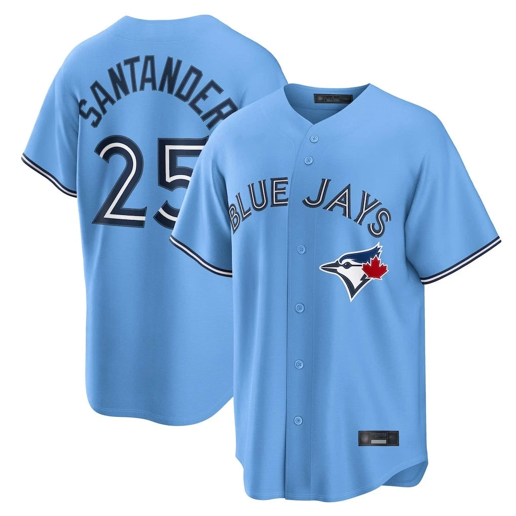 Johmsee T.Blue Jays #25 Anthony Santander Player Blue Home Limited Stitched Jerseys