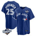 Johmsee T.Blue Jays #25 Anthony Santander Player Navy 2025 World Series Home Limited Stitched Jerseys