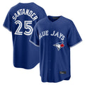 Johmsee T.Blue Jays #25 Anthony Santander Player Navy Home Limited Stitched Jerseys