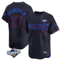 Johmsee T.Blue Jays #27 Vladimir Guerrero Jr Player Black 2025 World Series City Connect Limited Stitched Jersey