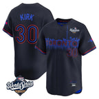Johmsee T.Blue Jays #30 Alejandro Kirk Player Black 2025 World Series City Connect Stitched Jerseys