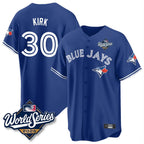 Johmsee T.Blue Jays #30 Alejandro Kirk Player Royal 2025 World Series Limited Stitched Jerseys