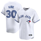Johmsee T.Blue Jays #30 Alejandro Kirk Player White Home Limited Stitched Jerseys
