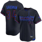 Johmsee T.Blue Jays #34 Kevin Gausman Player Black City Connect Stitched Jerseys