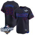Johmsee T.Blue Jays #39 Trey Yesavage Player Black AL East Division Limited All Stitched Jerseys