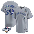 Johmsee T.Blue Jays #39 Trey Yesavage Player Gray 2025 American League Limited All Stitched Jerseys