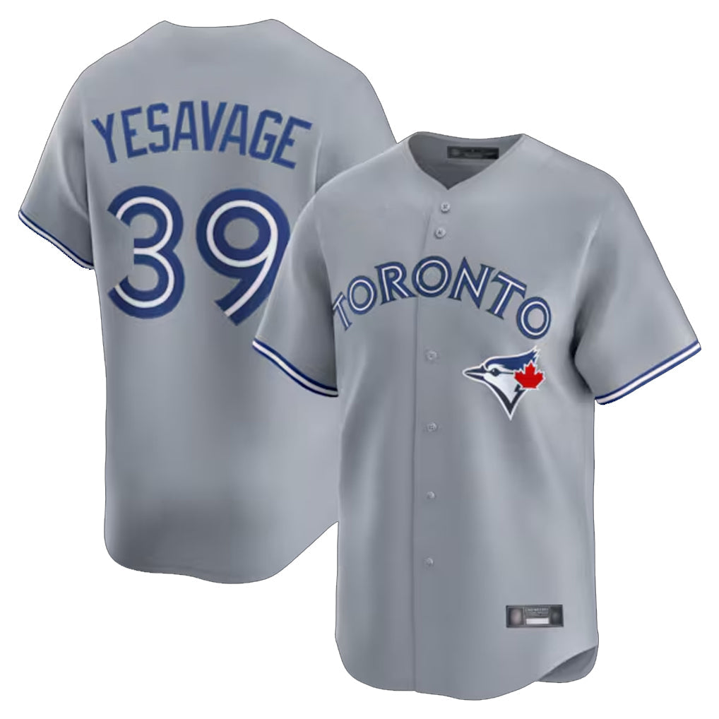 Johmsee T.Blue Jays #39 Trey Yesavage Player Gray Home Limited Stitched Jerseys