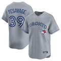 Johmsee T.Blue Jays #39 Trey Yesavage Player Gray Home Limited Stitched Jerseys