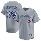 Johmsee T.Blue Jays #39 Trey Yesavage Player Gray Home Limited Stitched Jerseys