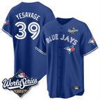Johmsee T.Blue Jays #39 Trey Yesavage Player Royal 2025 World Series Limited All Stitched Jerseys