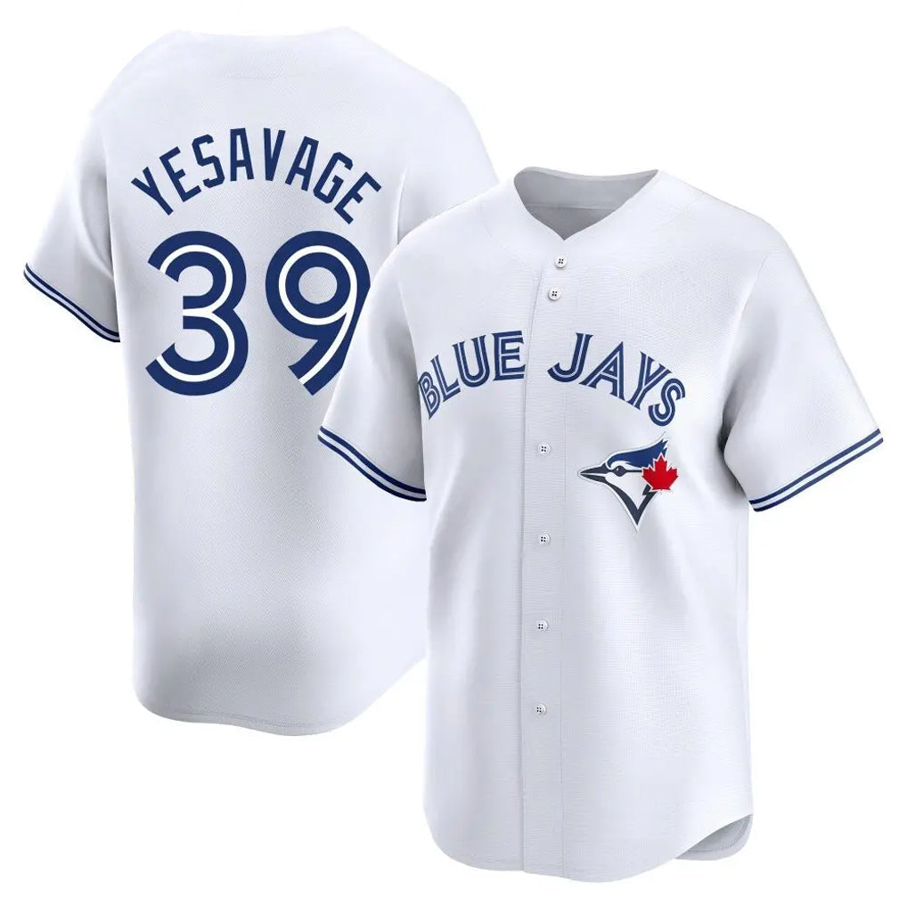 Johmsee T.Blue Jays #39 Trey Yesavage Player White Home Limited Stitched Jerseys