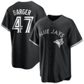 Johmsee T.Blue Jays #47 Addison Barger Player Black City Connect Limited Stitched Jerseys
