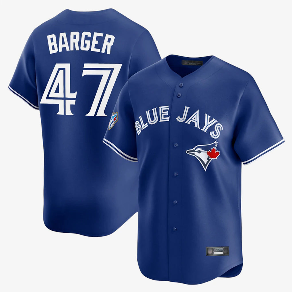 Johmsee T.Blue Jays #47 Addison Barger Player Royal Home Limited Stitched Jerseys