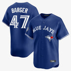Johmsee T.Blue Jays #47 Addison Barger Player Royal Home Limited Stitched Jerseys