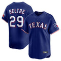 Johmsee T.Rangers #29 Adrian Beltre Player Royal Home Limited Stitched Jerseys