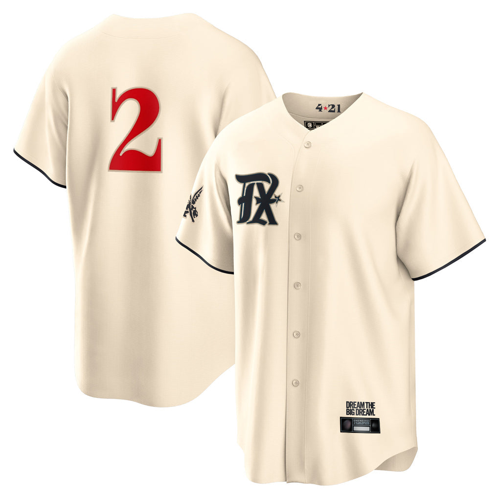 Johmsee T.Rangers #2 Marcus Semien Player Cream Limited City Connect Stitched Jerseys