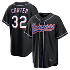 Johmsee T.Rangers #32 Evan Carter Player Black 2026 Out Fashion Replica Stitched Jerseys