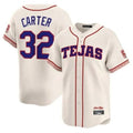 Johmsee T.Rangers #32 Evan Carter Player Cream 2026 City Connect Premier Stitched Stitched Jerseys