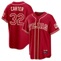 Johmsee T.Rangers #32 Evan Carter Player Red 2026 City Connect Stitched Jerseys