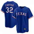 Johmsee T.Rangers #32 Evan Carter Player Royal Home Limited Stitched Jerseys