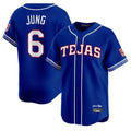 Johmsee T.Rangers #6 Josh Jung Player Royal 2026 City Connect Limited Stitched Jerseys