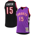 Johmsee T.Raptors #15 Vince Carter Mitchell & Ness Purple 19992000 Hardwood Classics Authentic Jerseys